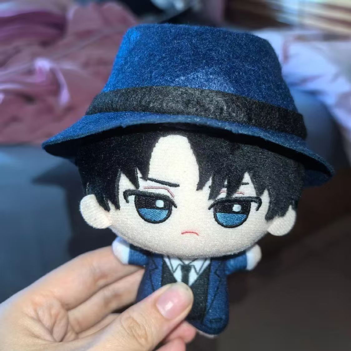 Anime Merchandise Figure - 10cm Levi Ackerman Plushie Anime Figures