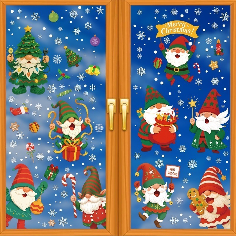 Sticker Sheet Set - 9 sheets/set of Santa Claus elf