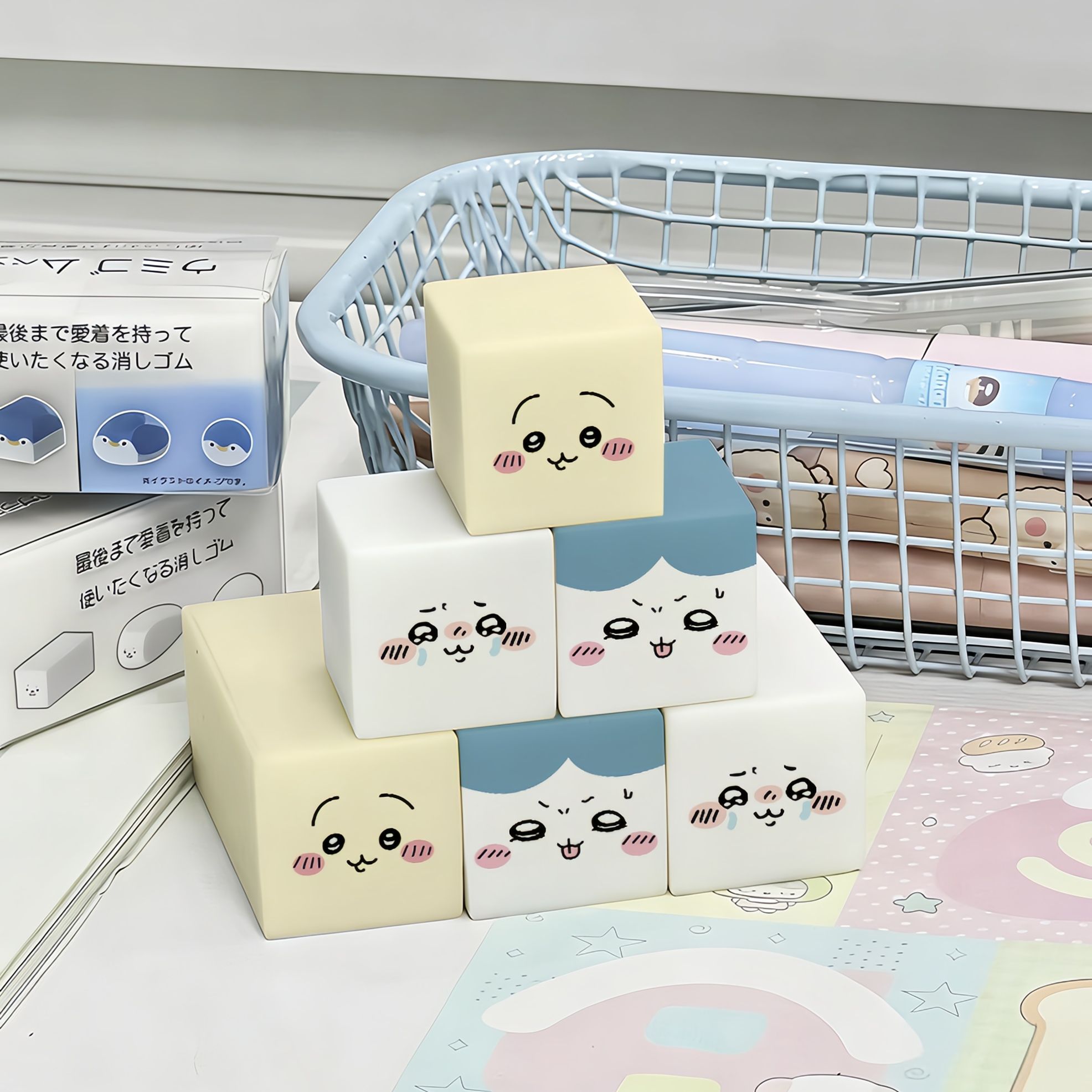 NEW Chiikawa Hachiware Eraser  - Erased Anime Merchandise review and price