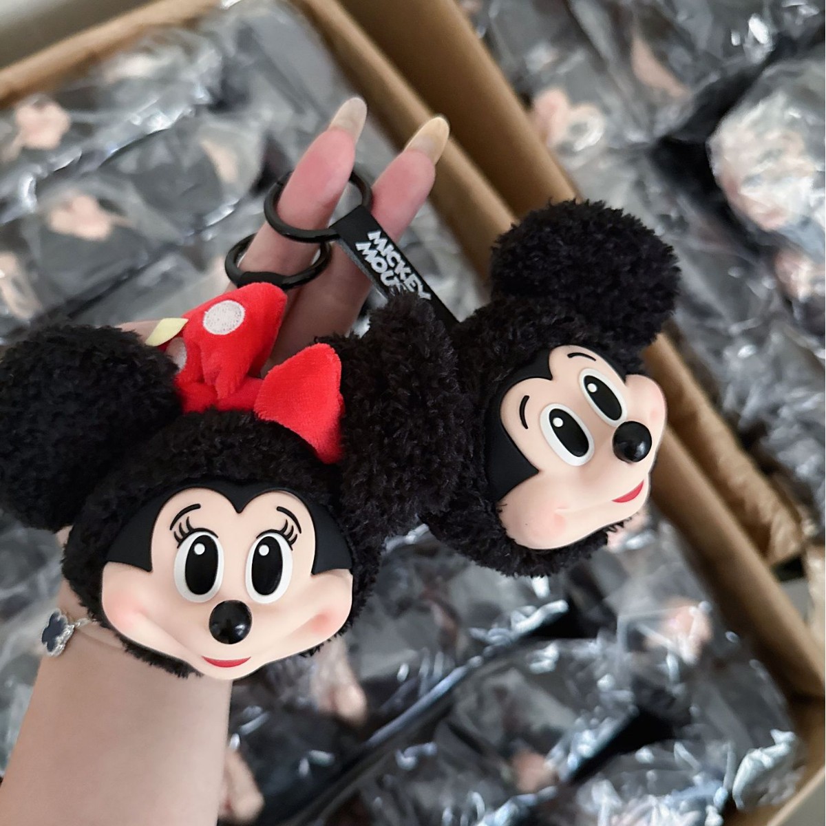 Mickey Minnie Plush Doll Keych - Anime Merchandise Figure review and price