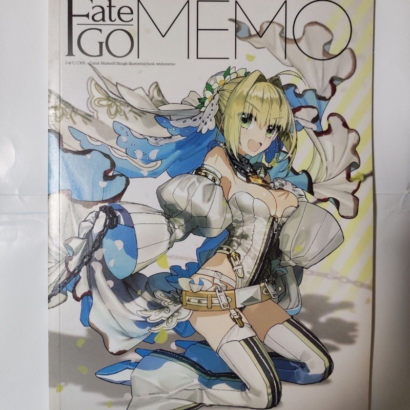 2 books Fate GO MEMO 1 2 Art B - Fate Anime Merchandise review and price
