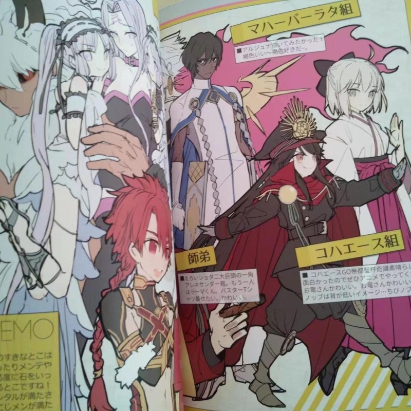 2 books Fate GO MEMO 1 2 Art B - Fate Anime Merchandise review and price